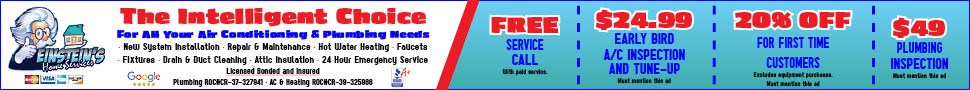 Einstein's Home Services Ad