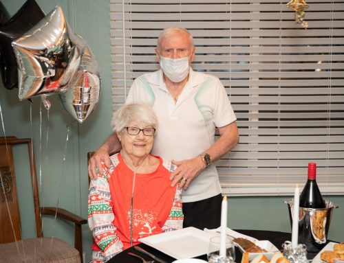 ‘Surprise!’ Silver anniversary dinner delights lovebirds