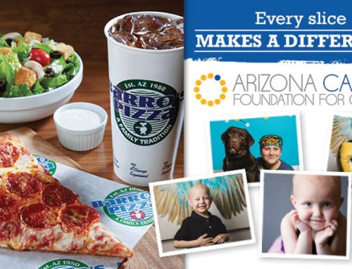 Barro’s Pizza and Pepsi Unite for Eighth Year in Philanthropic Drive for Arizona Cancer Foundation for Children