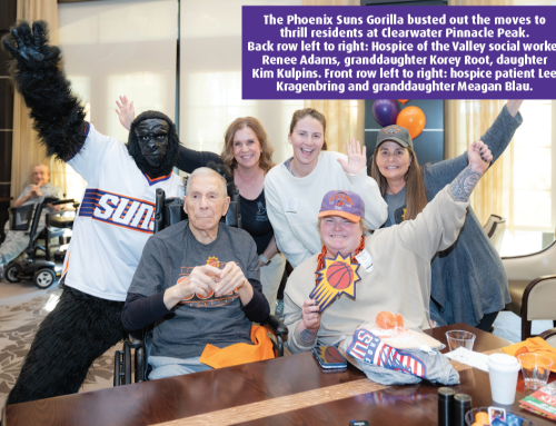 Phoenix Suns Gorilla Delights Hospice Patient