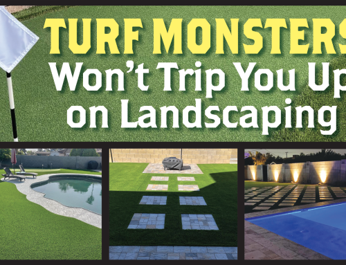 Turf Monsters  Won’t Trip You Up  on Landscaping