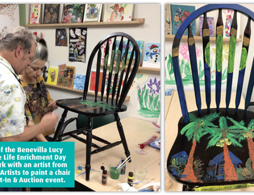 Benevilla and Ground Floor Artists Host  “Colorful Memories” Paint-In & Auction Fundraiser